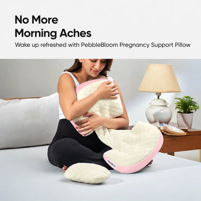 PebbleBloom™ Pregnancy Support Pillow