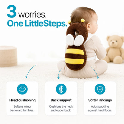 PebbleBloom™ LittleSteps Head & Back Protector