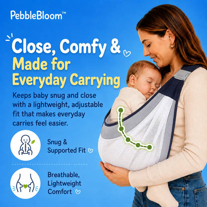 PebbleBloom™ EasyCarry Baby Sling