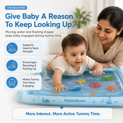 PebbleBloom™ Tummy Time Water Play Mat