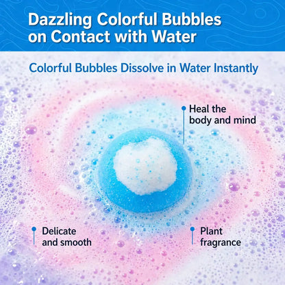 PebbleBloom™ SurpriseFizz Bath Bombs