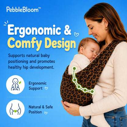 PebbleBloom™ Hands-Free Baby Sling