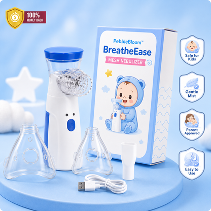 PebbleBloom™ BreatheEase Mesh Nebulizer