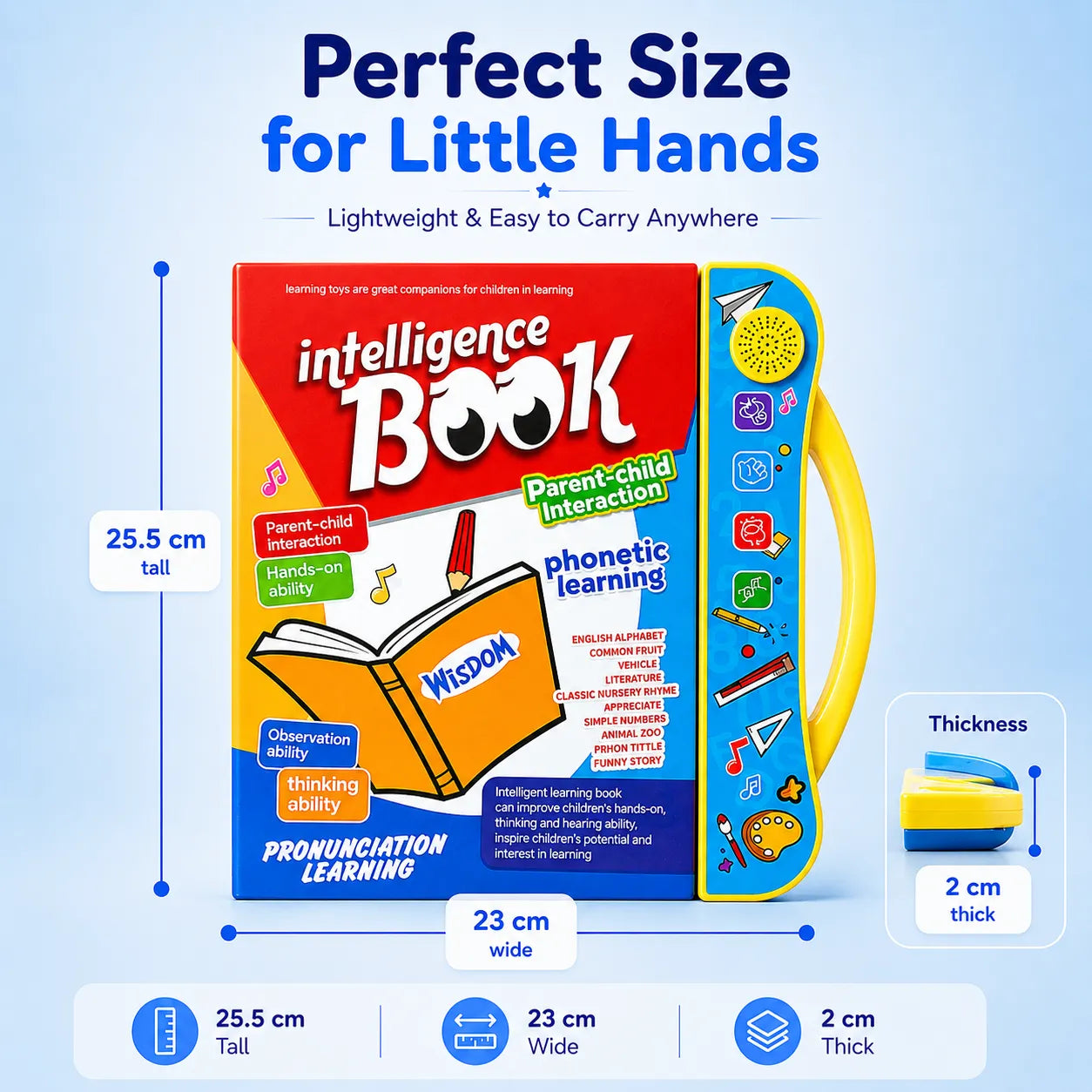 PebbleBloom™ SmartSpeak Interactive Learning Book
