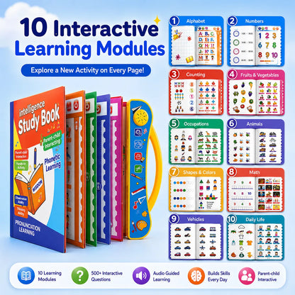 PebbleBloom™ SmartSpeak Interactive Learning Book