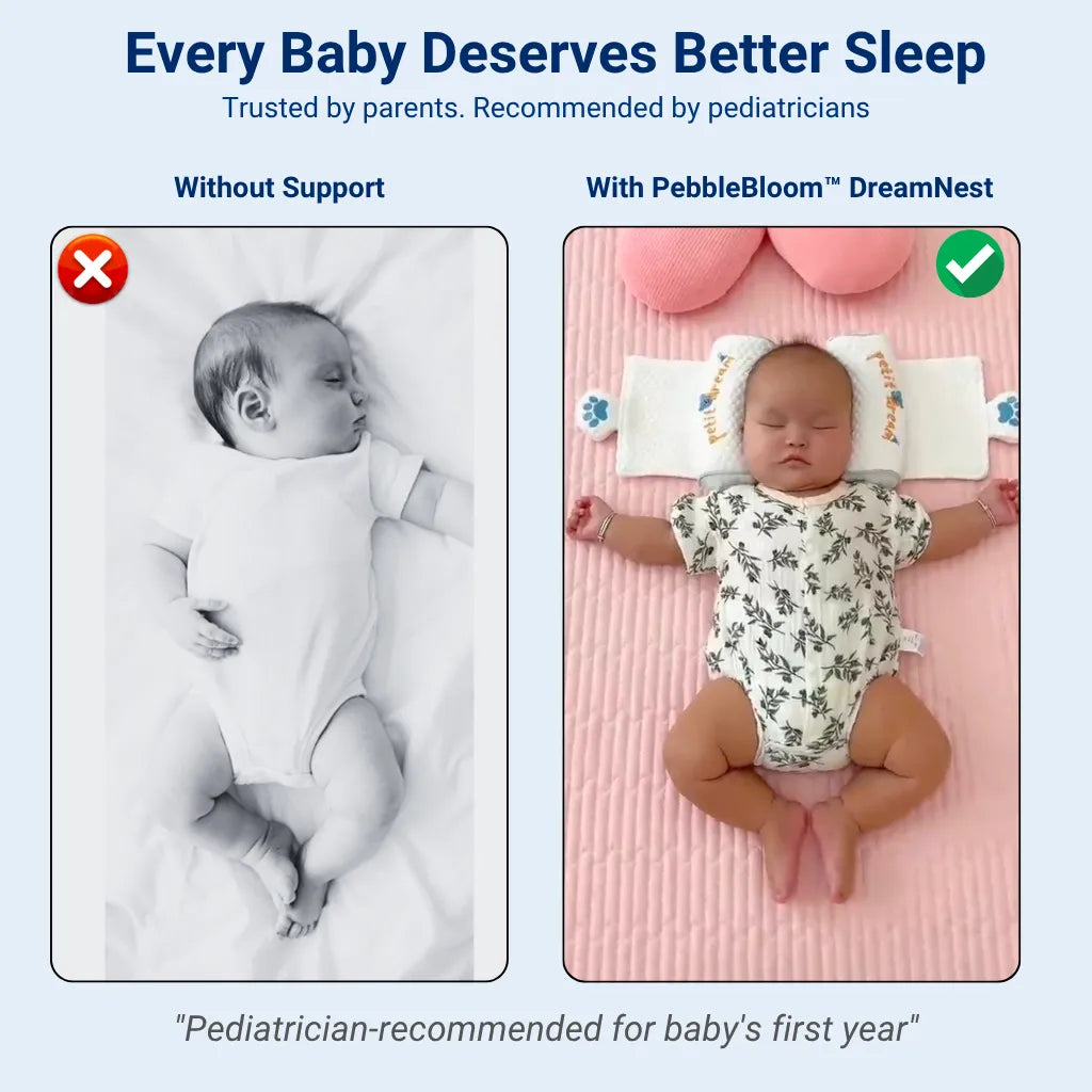 PebbleBloom™ Head Shaping Pillow