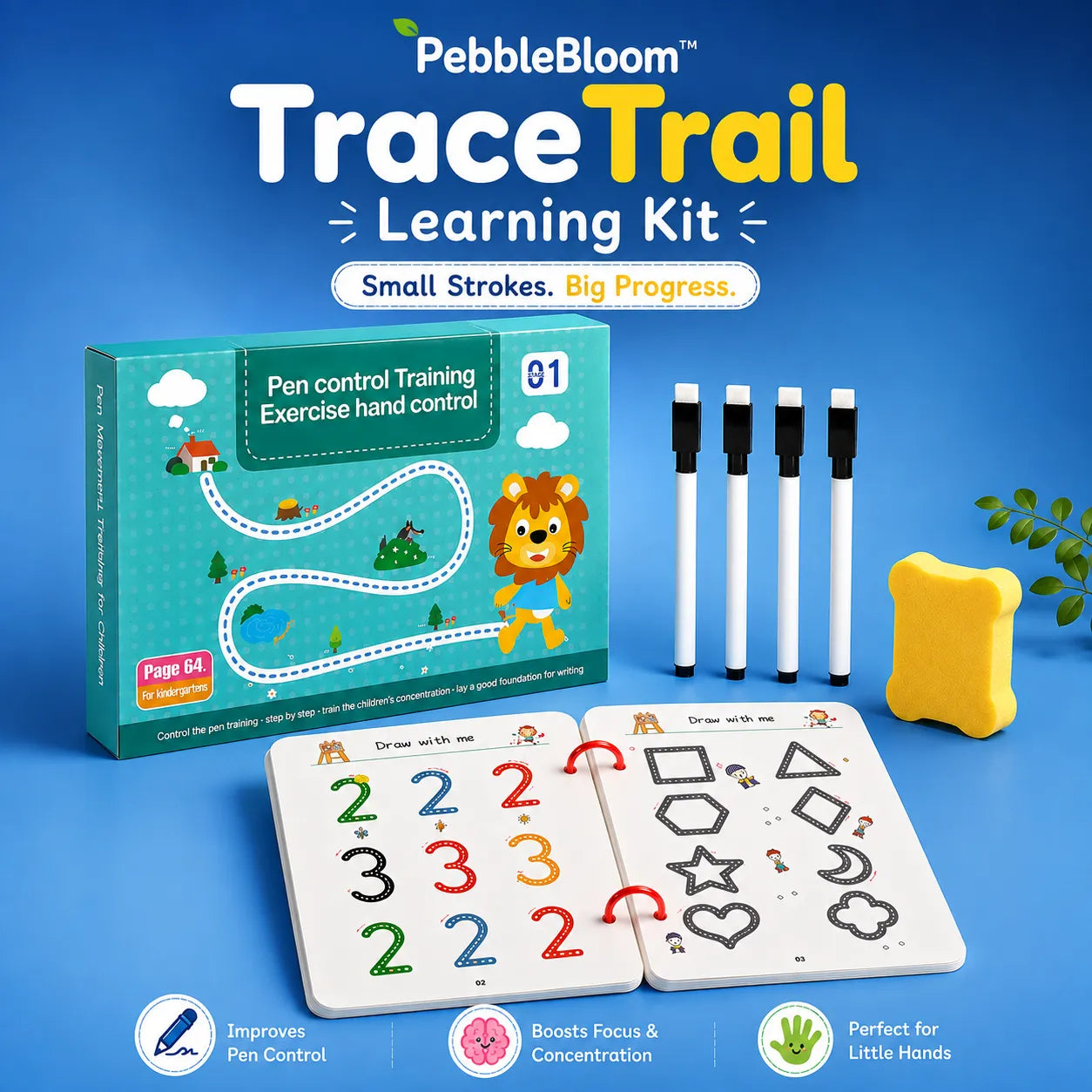 PebbleBloom™ TraceTrail Learning Kit